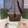 Gucci ophidia gg shoulder BROWN color bag with og printed 1160